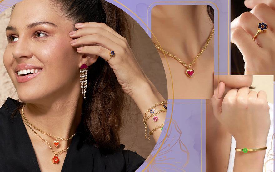 The Bright And Bold: A Look at Ishqme's Neon Jewellery Collection