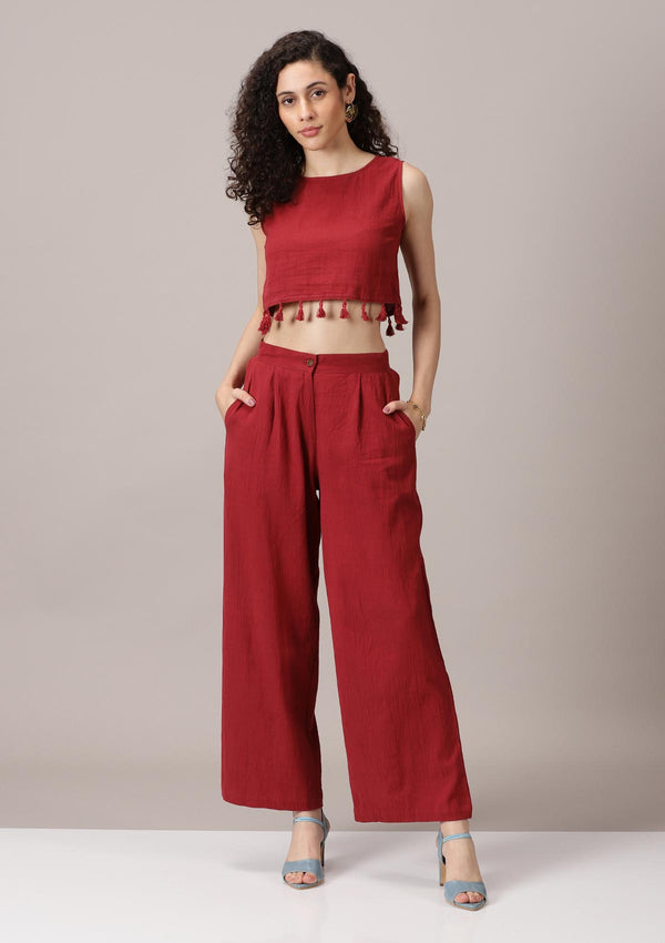 Brick Red Co-ord