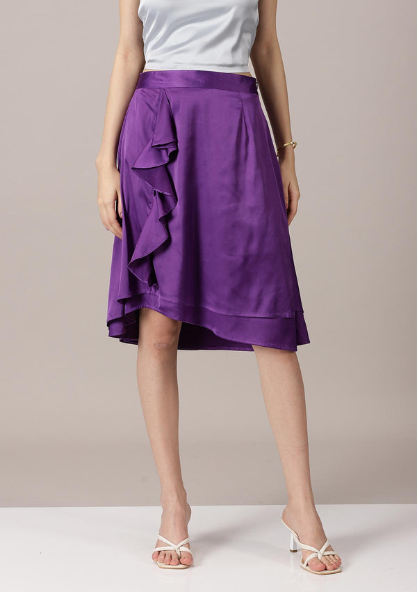 Grape Waterfall Skirt