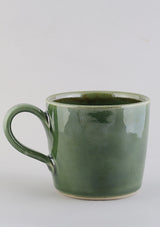 Tea Cup - Olive Green
