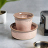 Filter coffee set of 2 - Pink and grey - IshqMe