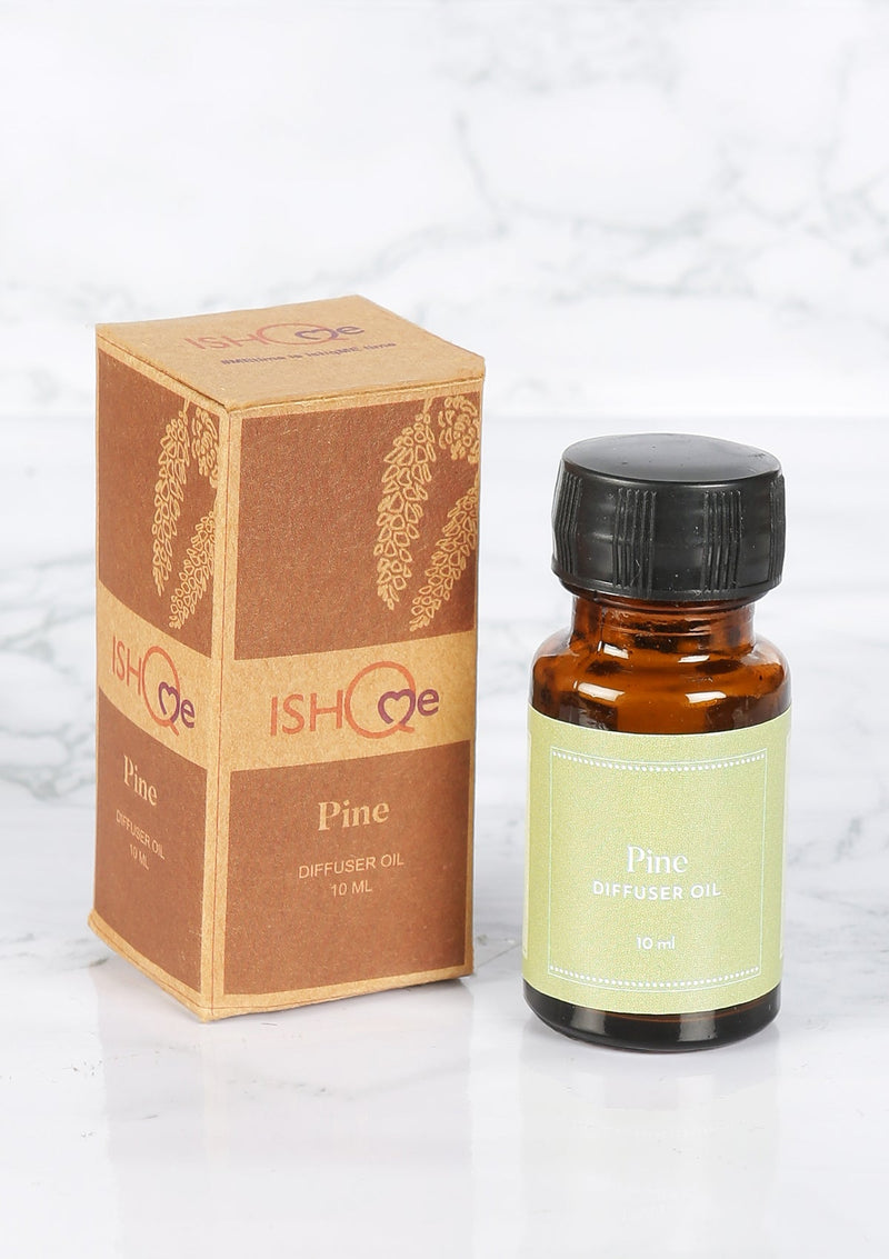 IshqME Earthy Aroma Kit: Olive Green Ceramic Diffuser & Essential Oils