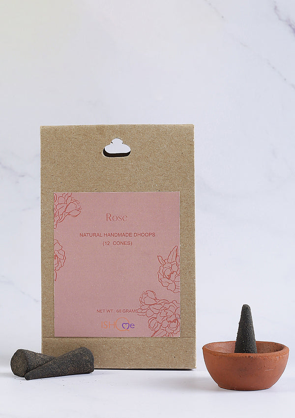 Incense Cone - Rose