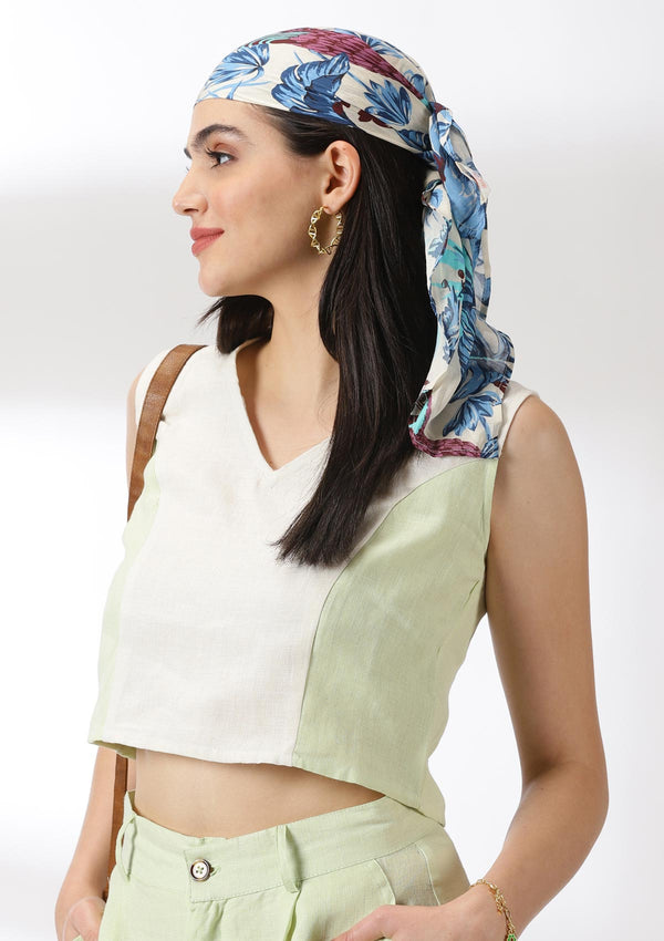 Forest Blue Scarf
