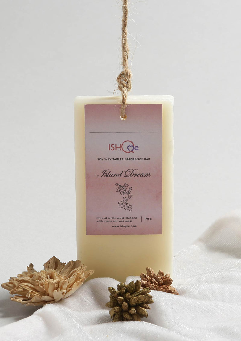 IshqME Floral and Seaside Essence Pack: Pink Diffuser, Dream Candle & Aromatic Bars