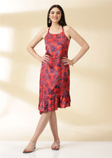 Aloha Coral Dress