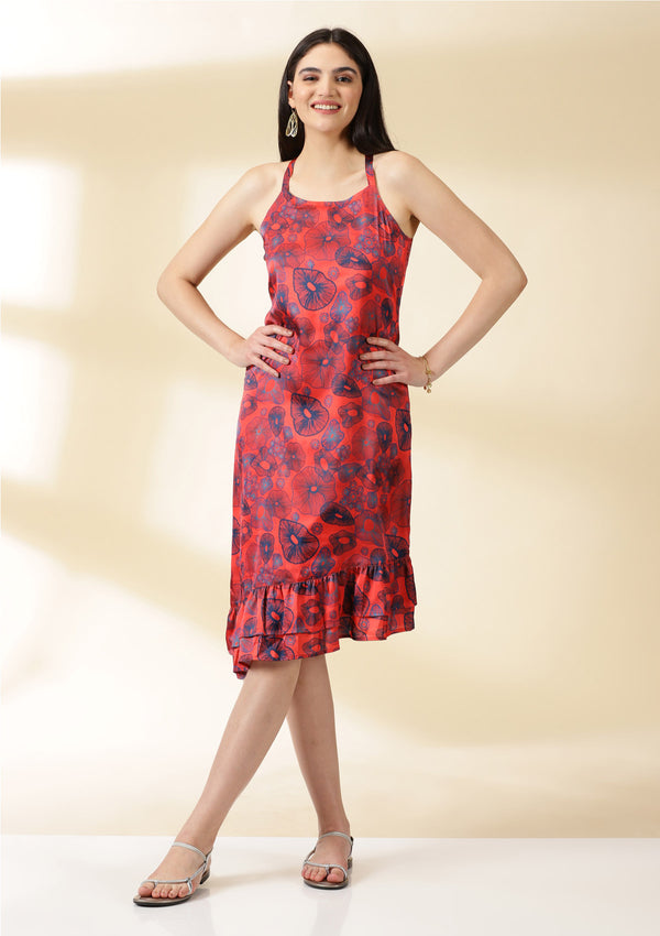 Aloha Coral Dress