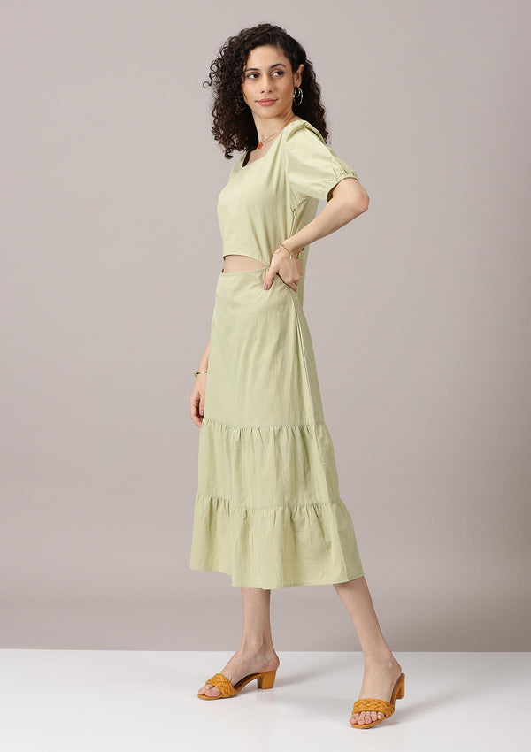 Tea Green Dress