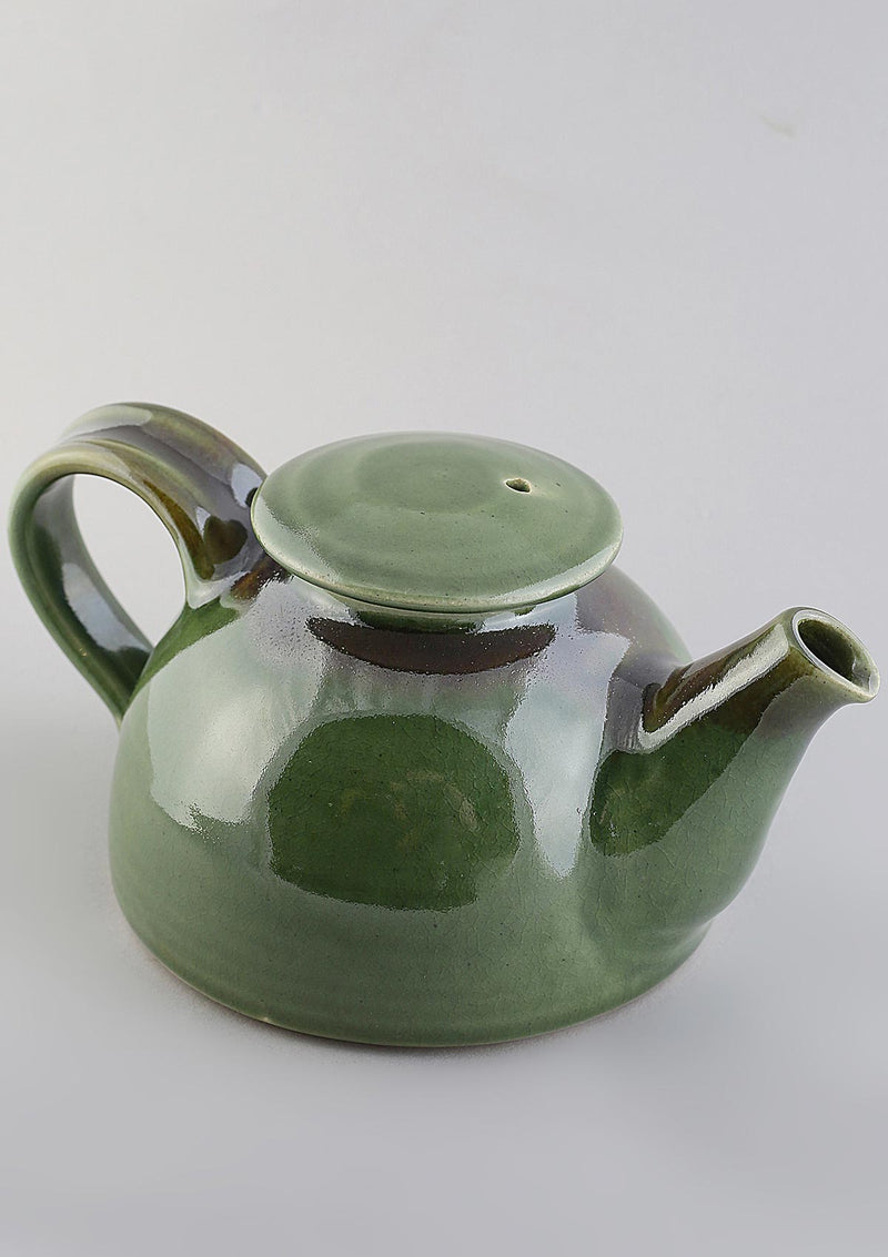 Tea Pot - Olive Green 