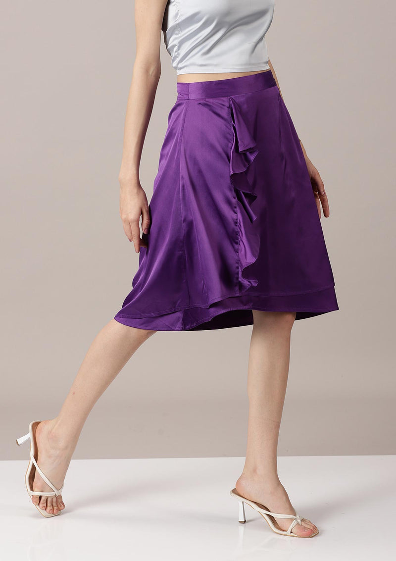 Grape Waterfall Skirt