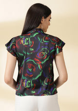Neon Rose Top