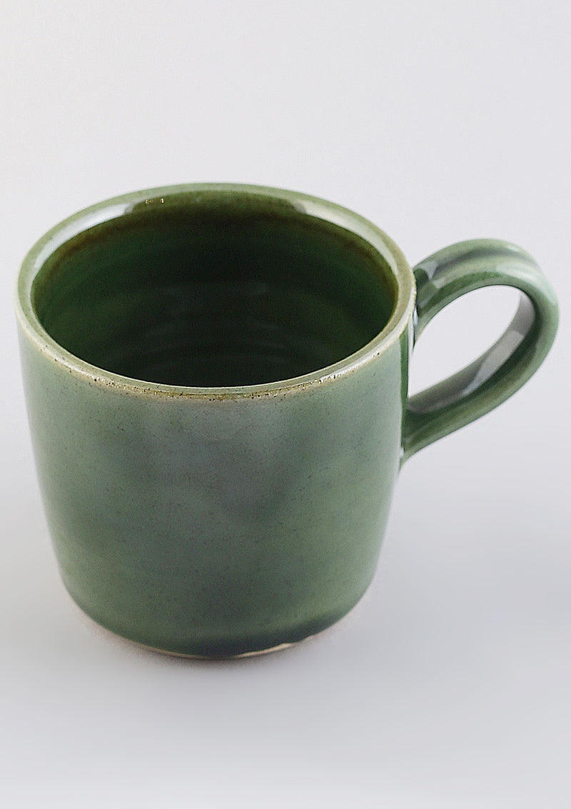 Tea Cup - Olive Green