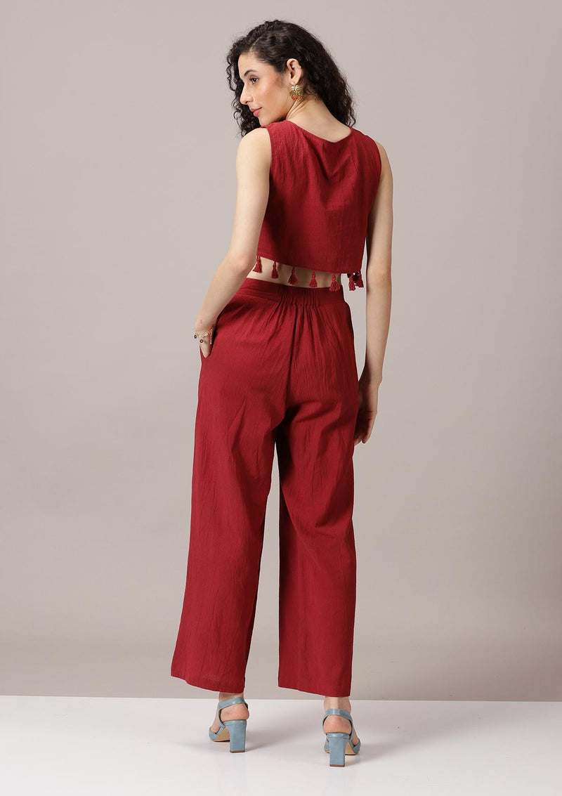 Brick Red Co-ord
