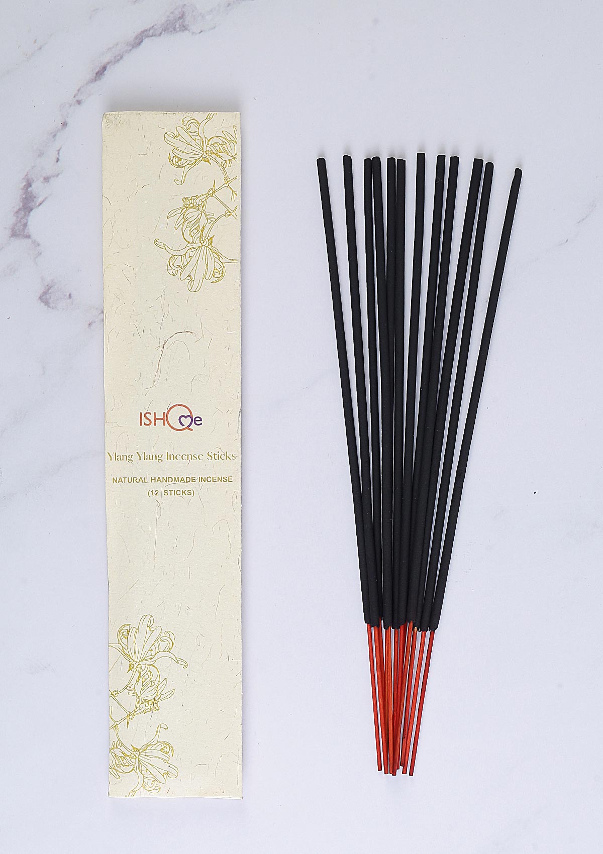 Incense Sticks (Set of 5) - Ylang Ylang (12 Pcs/Packet) - IshqMe