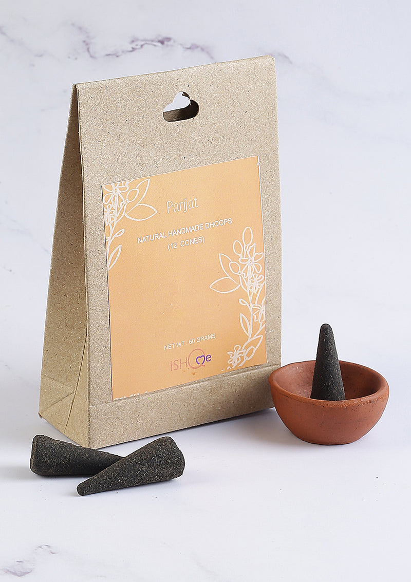 Incense Cone - Parijat