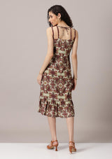 Carmine Blossom Dress