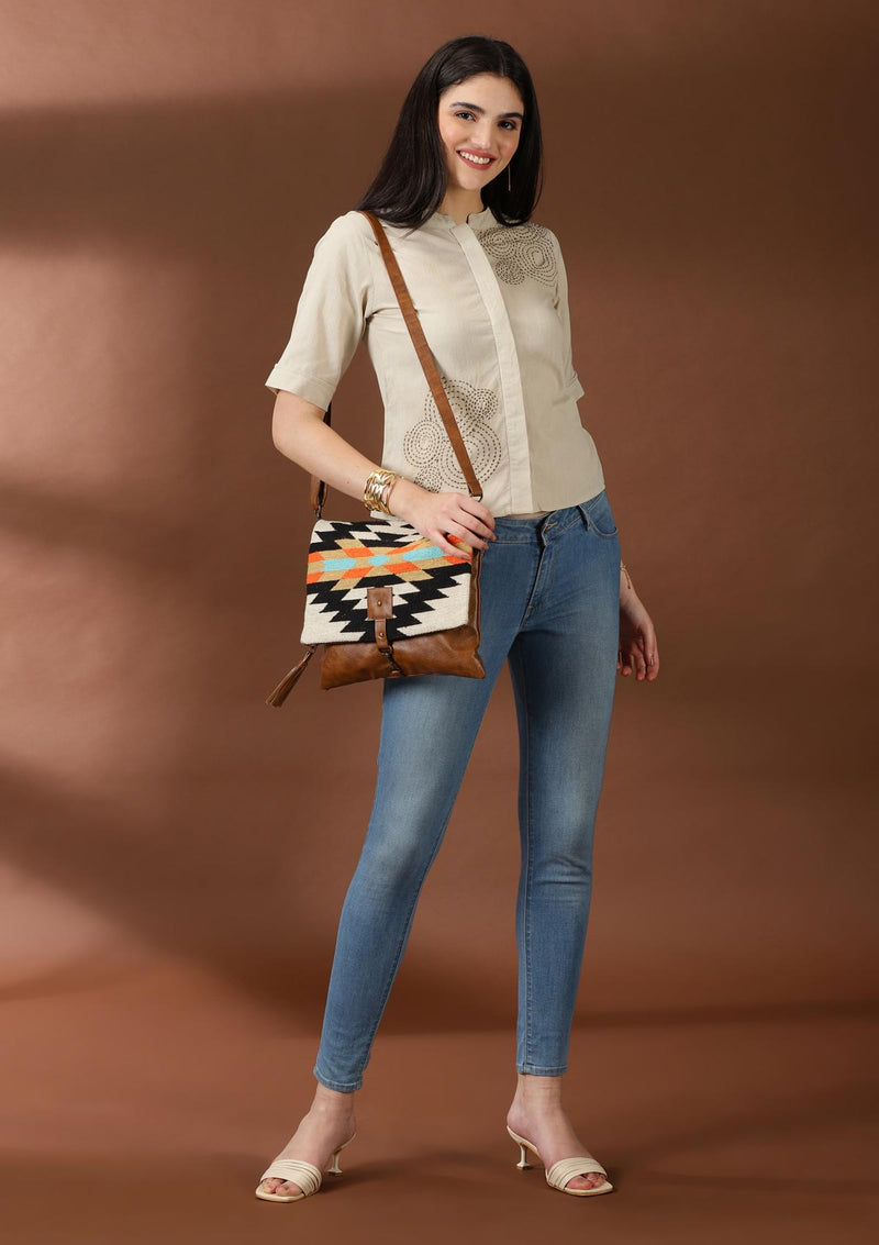 Rasen Embroidered Top