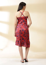 Aloha Coral Dress