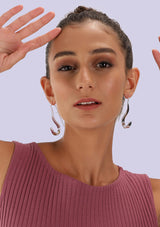 Double U Earring