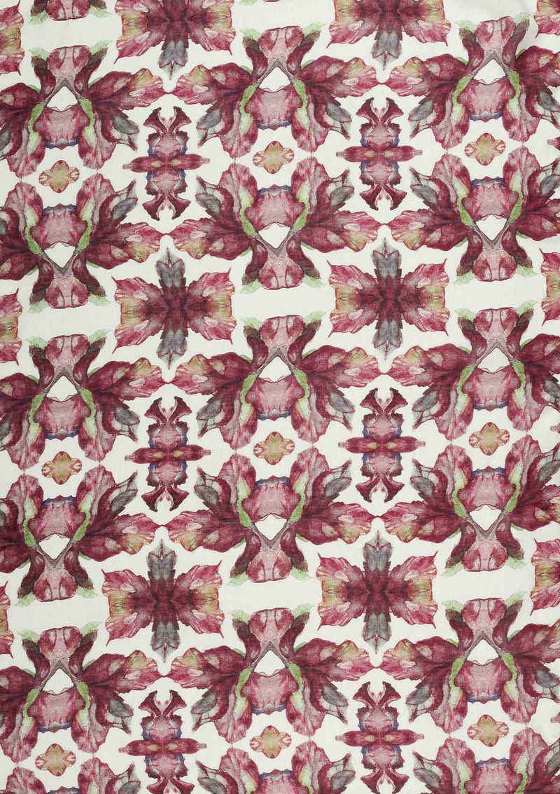 Carmine Blossom Scarf