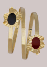 Cluster Bloom 18K Gold Plated Bracelet
