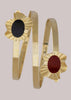Cluster Bloom 18K Gold Plated Bracelet