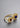 18K Gold Plated Adjustable Dual Stone Ring