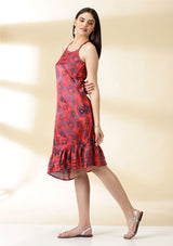 Aloha Coral Dress