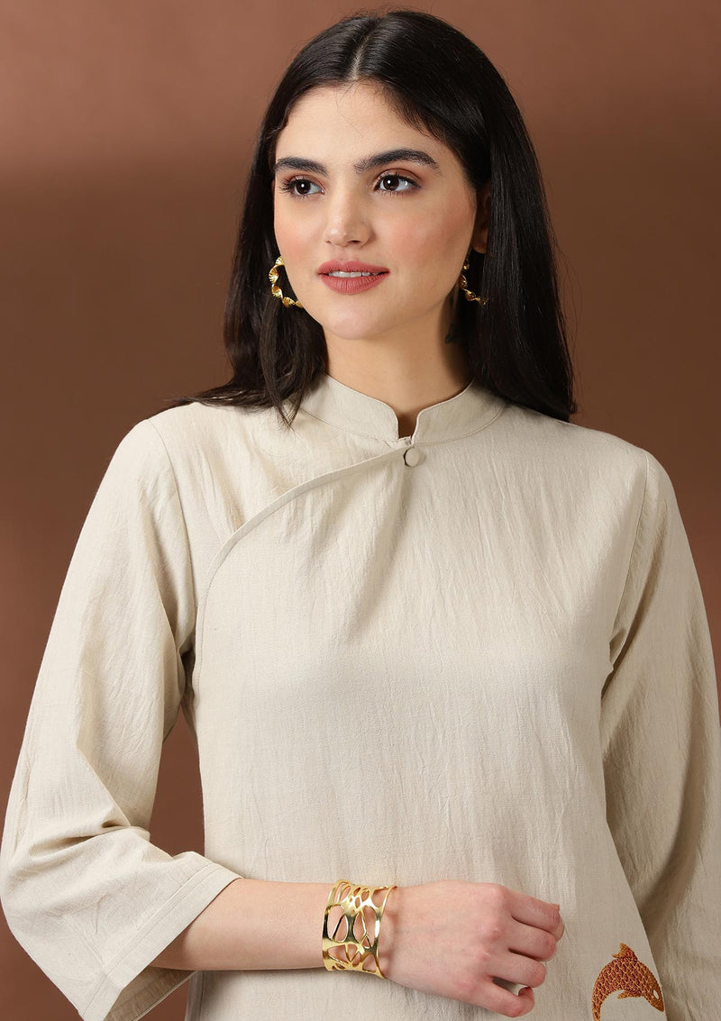 Koi Koi Embroidered Top