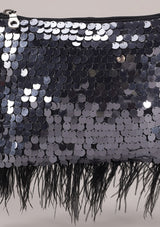 Black Sequin Sparkling Mini Sling bag