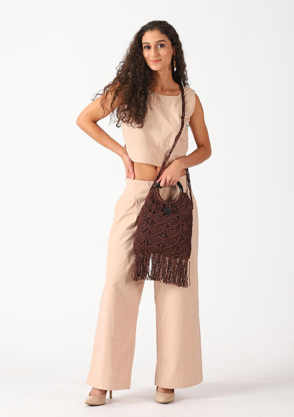 Malai Dori Fringed Bag