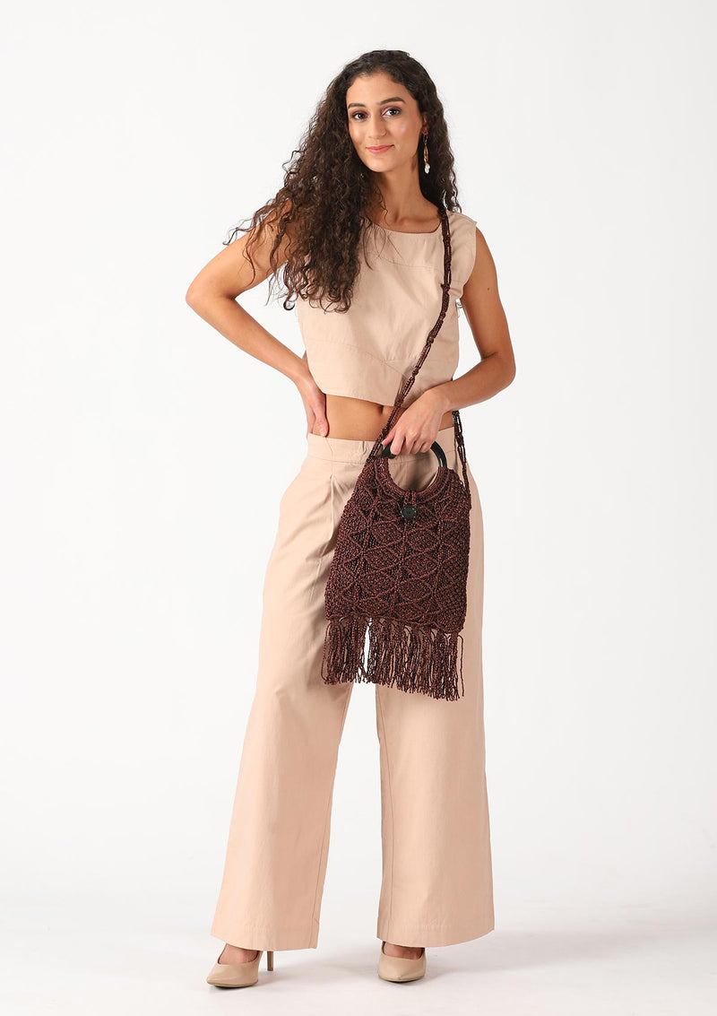 Malai Dori Fringed Bag
