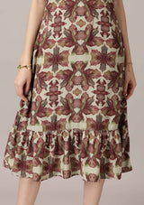 Carmine Blossom Dress