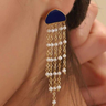 tassel style earrings