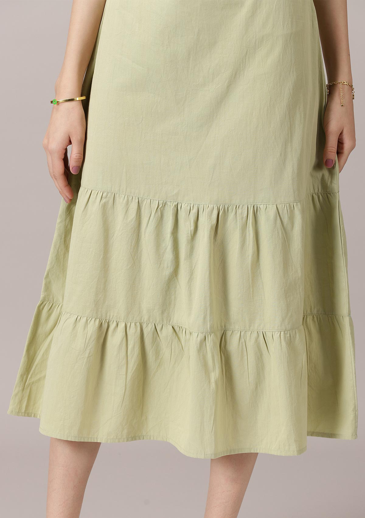 Balboa swing - Tea Green Dress