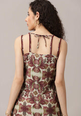 Carmine Blossom Dress