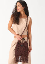 Malai Dori Fringed Bag
