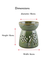Olive Green - Ceramic Aroma Oil Diffuser