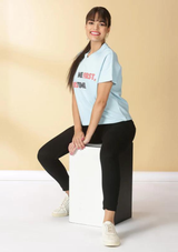 blue oversized t shirt