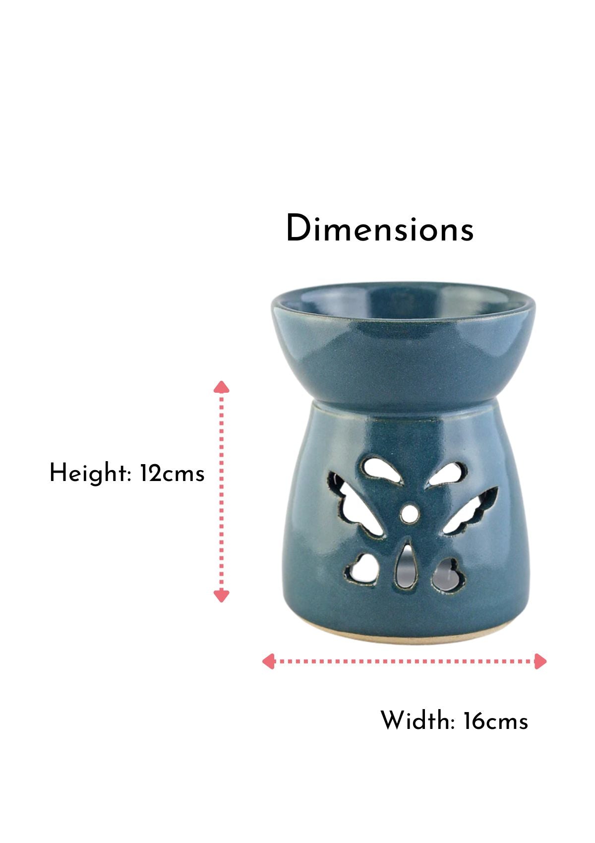 Twilight Blue - Ceramic Aroma Oil Diffuser - IshqMe