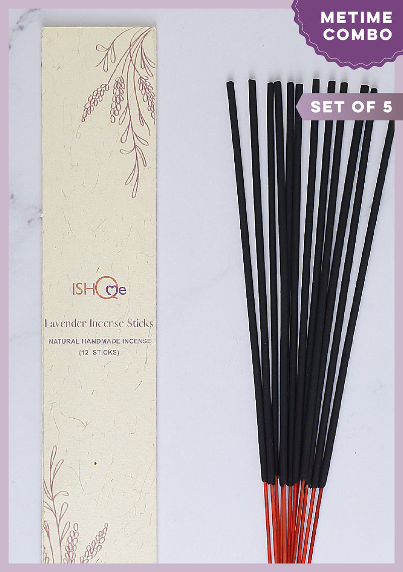 Incense Sticks (Set of 5) - Lavender (12 Pcs/Packet)