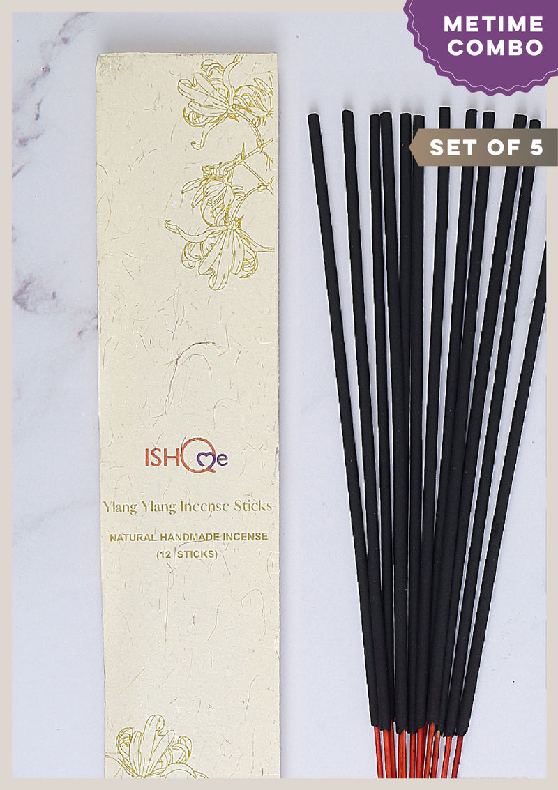 Incense Sticks (Set of 5) - Ylang Ylang (12 Pcs/Packet)