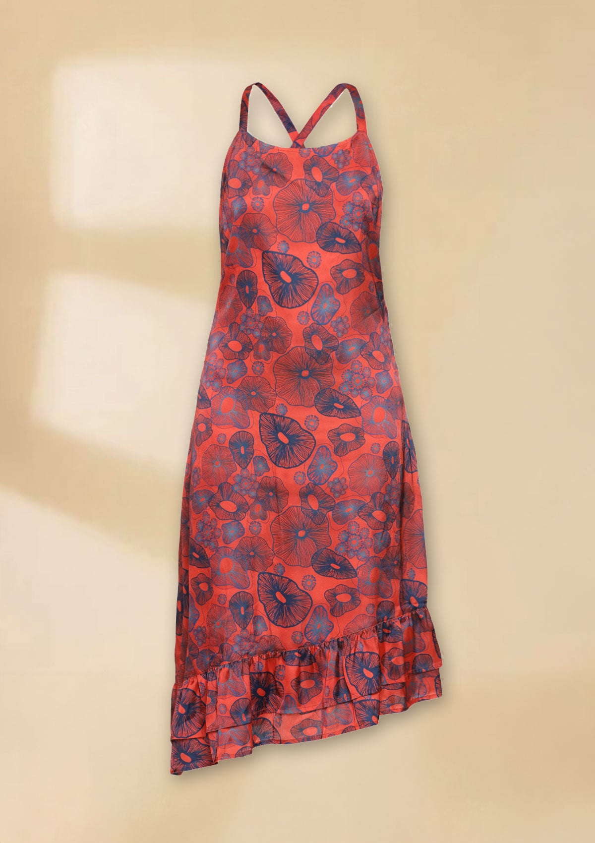 Flamenco Coral Dress