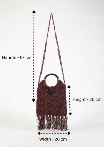 Malai Dori Fringed Bag