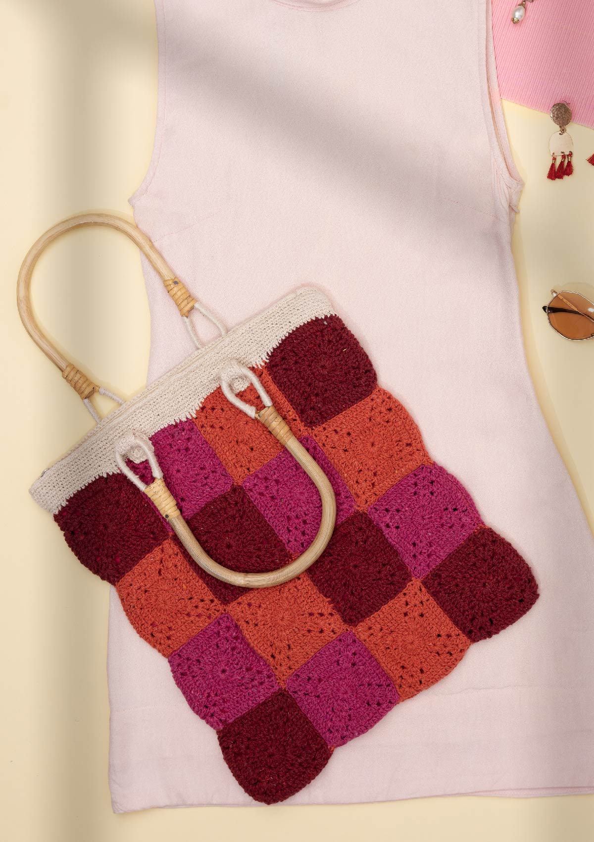 Handmade Crochet Bag - IshqMe