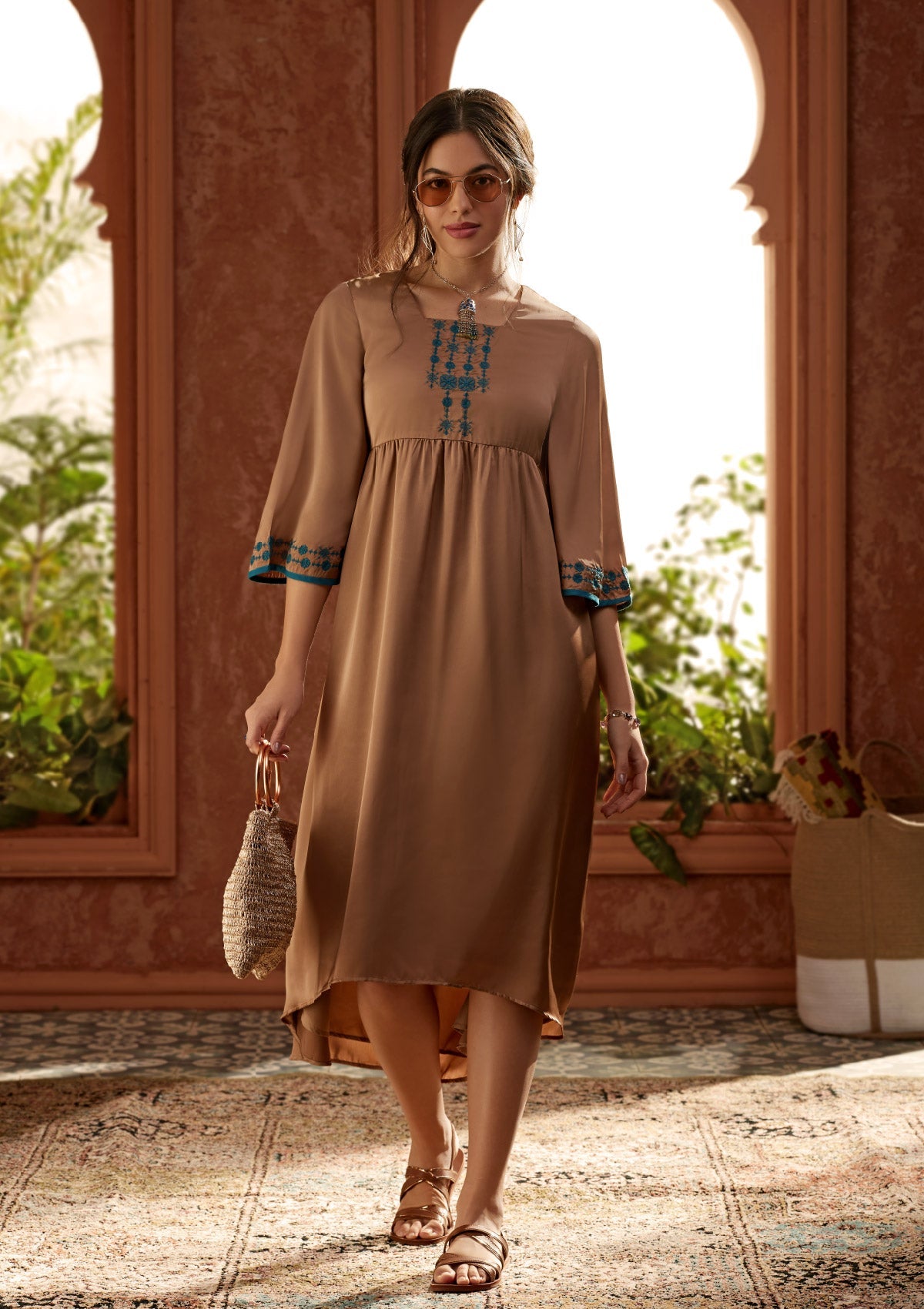 Moroccan Embroidered Free Spirit Look - IshqMe