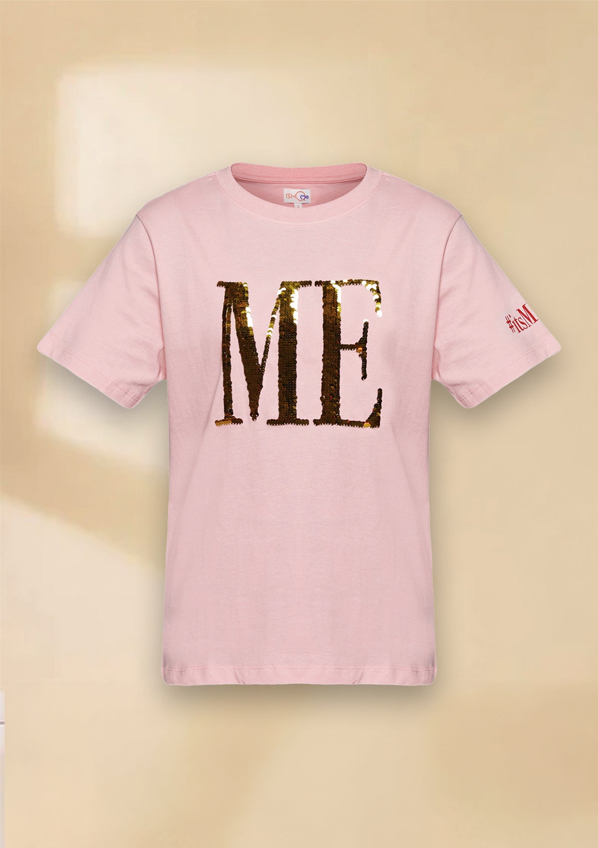 Reversible Sequin T-shirt (Pink)