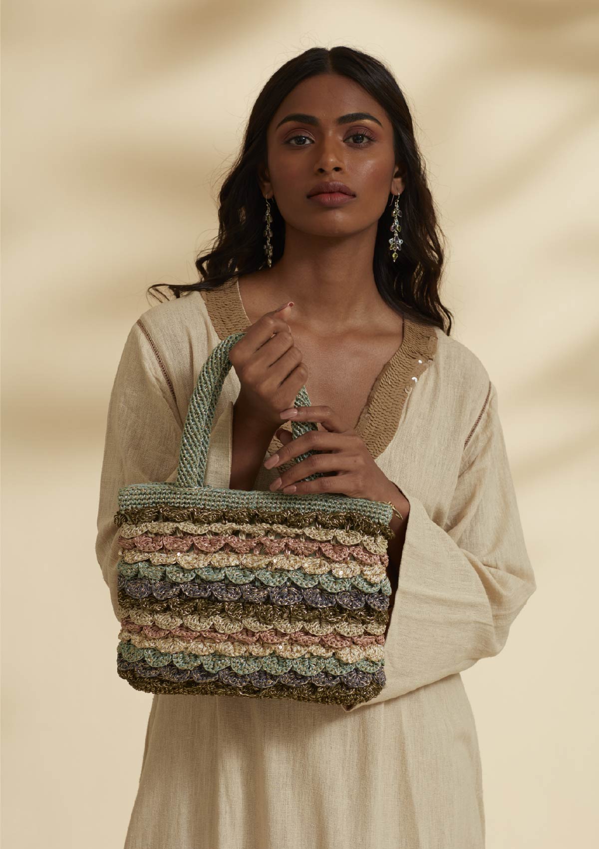 Crochet Mini Handheld Bag