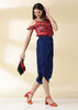 Ink Blue Tulip Pant