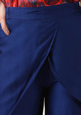 Ink Blue Tulip Pant